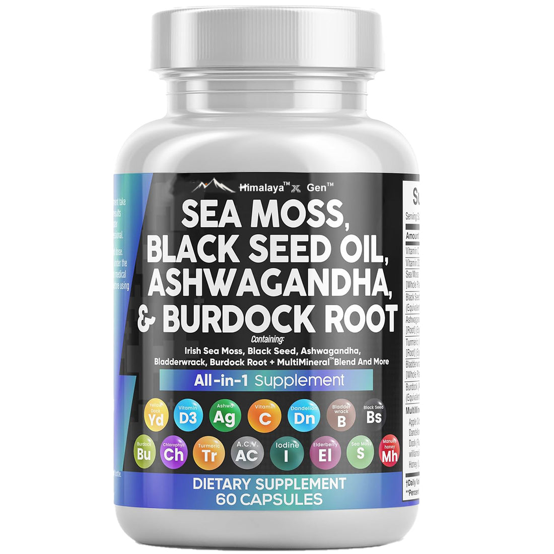 Clean Nutraceuticals sea moss vitamins