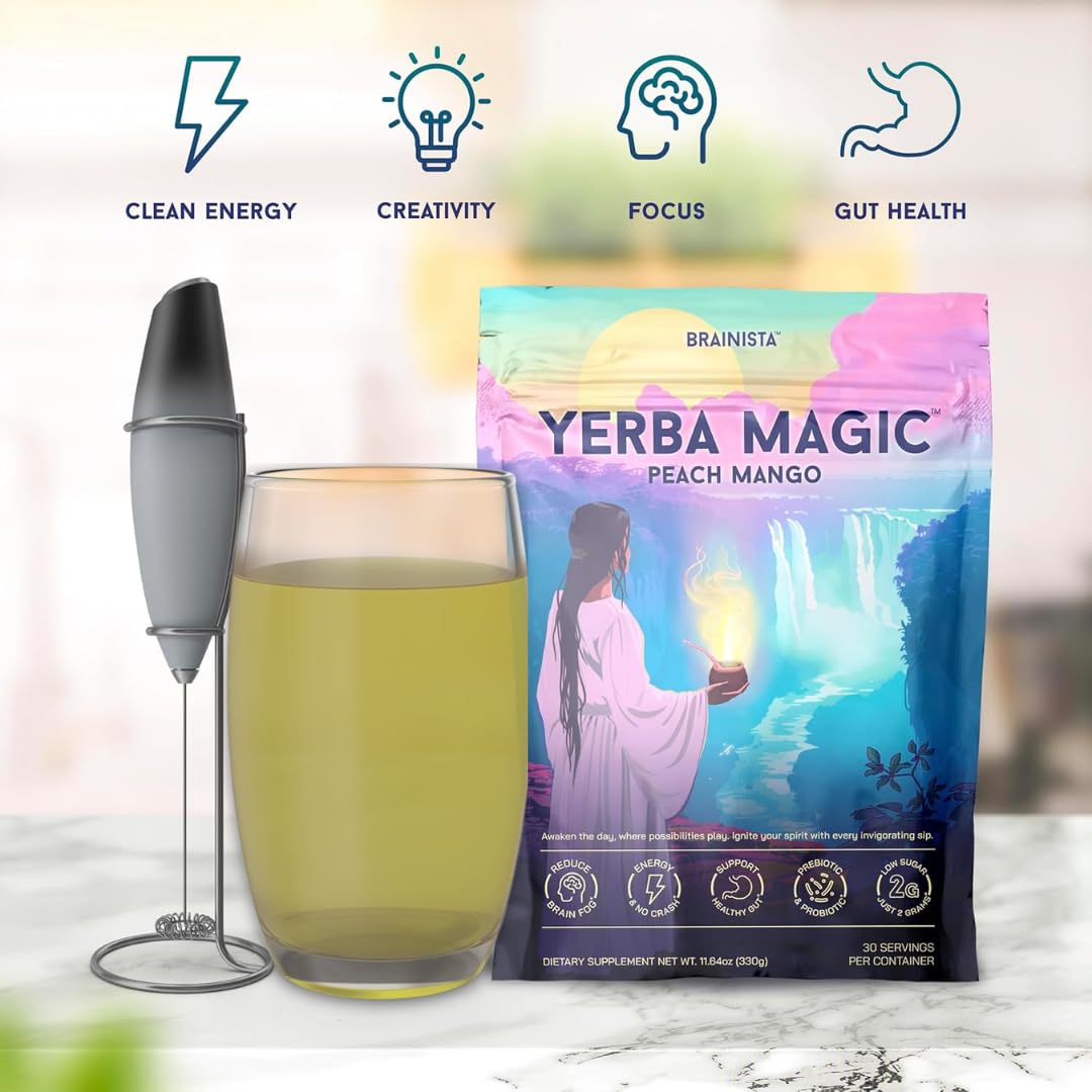 3-in-1 Yerba Mate Tea – Energy + Focus + Digestion Support