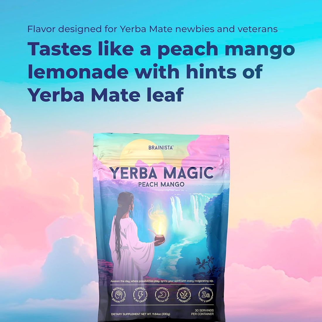 3-in-1 Yerba Mate Tea – Energy + Focus + Digestion Support