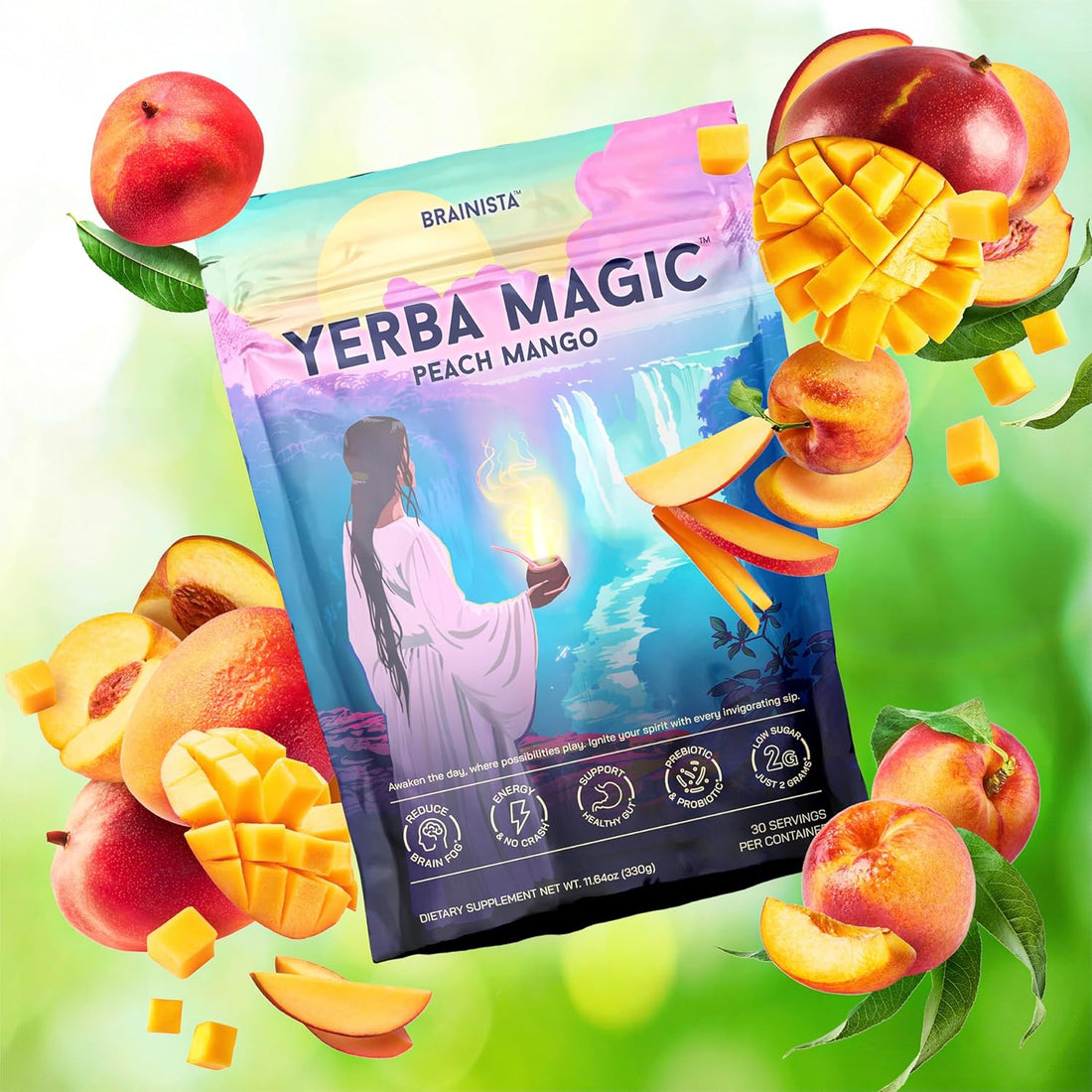 3-in-1 Yerba Mate Tea – Energy + Focus + Digestion Support