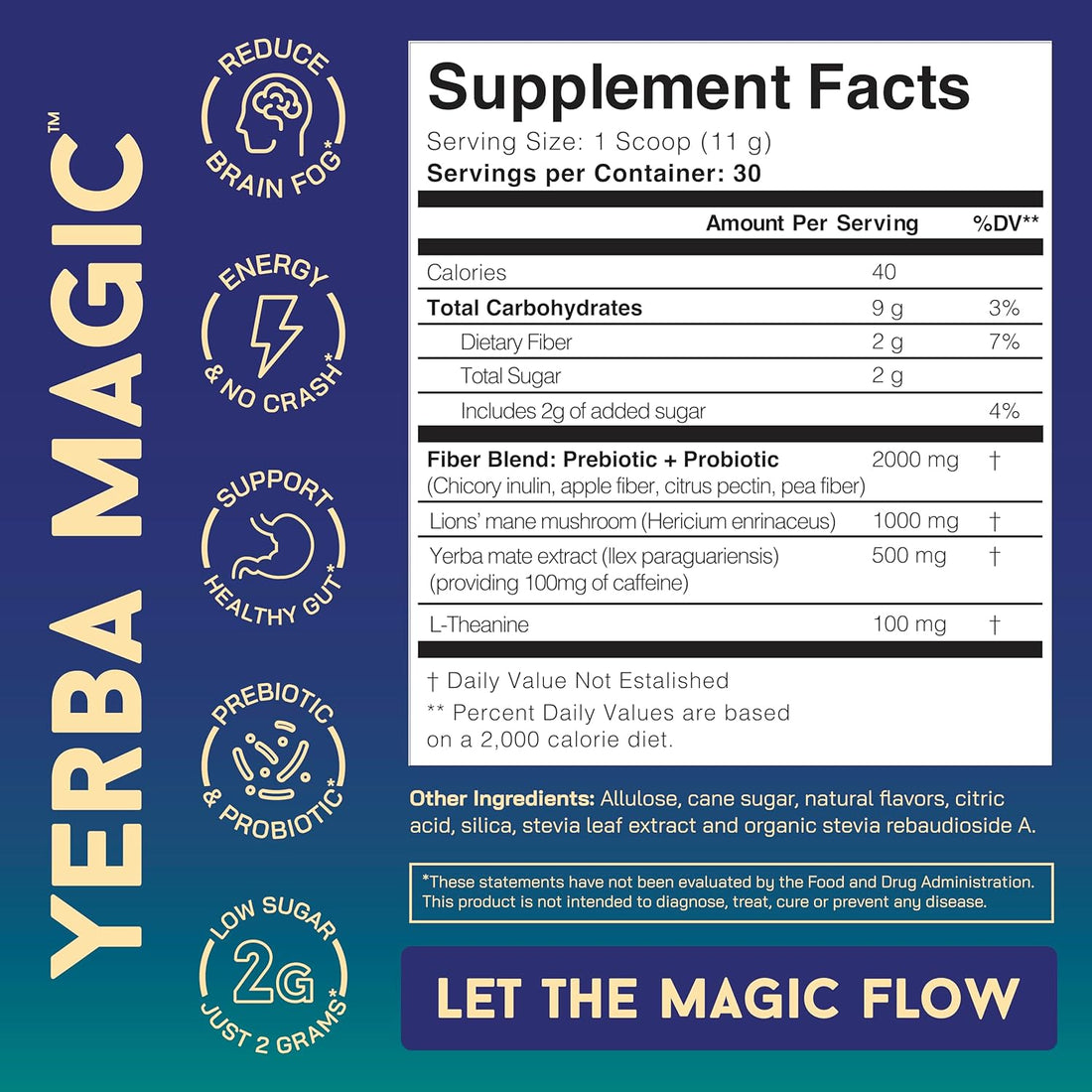 3-in-1 Yerba Mate Tea – Energy + Focus + Digestion Support